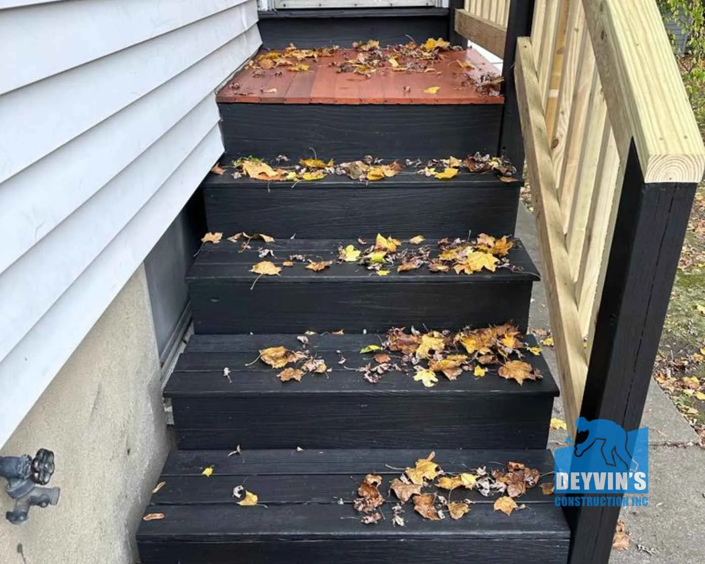Staircase repair and painting