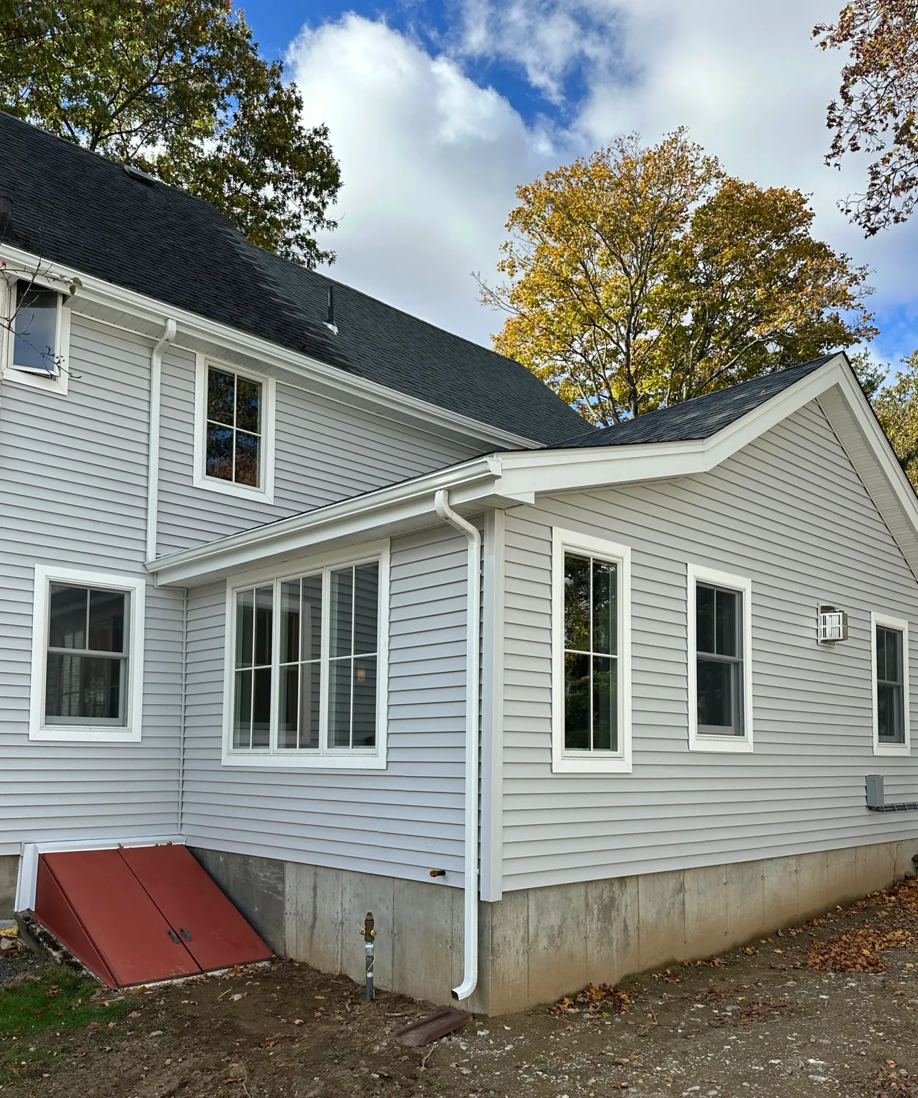 grey house addition