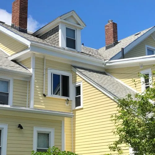 Cambridge Side View New Siding