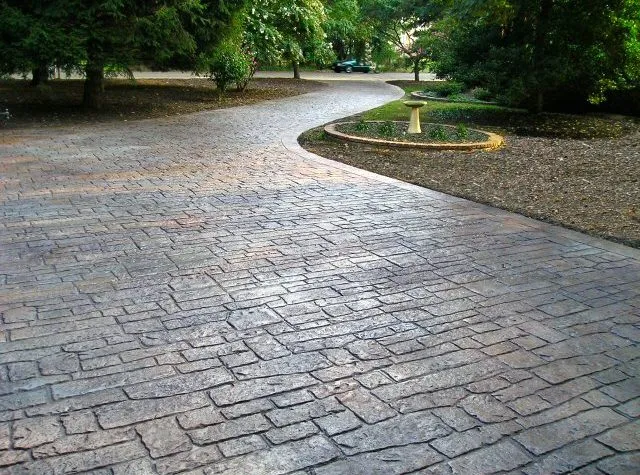 Stamped Driveways