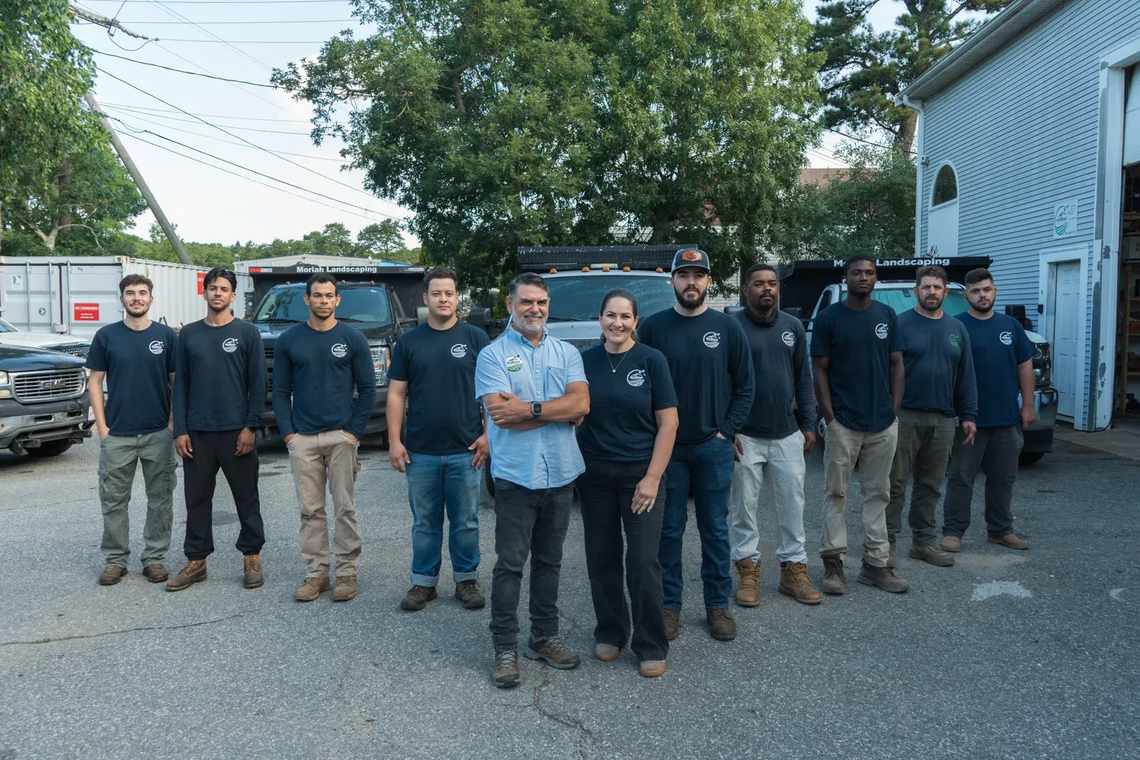 Moriah Masonry and Landscaping team in South Yarmouth, Massachusetts