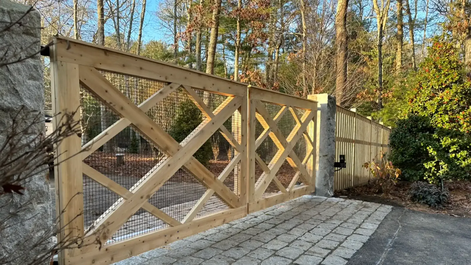 hero wooden fence