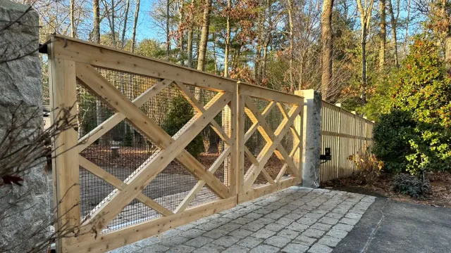 hero wooden fence
