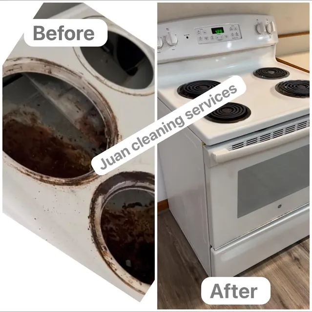 Juan Cleaning before and after showcase