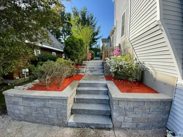 Apple tree landscape work photo