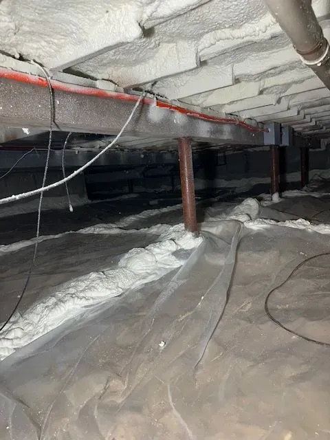 work photo from sprayfoamofcapecod.com