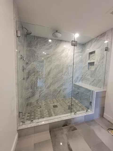 Kasey Harkin Custom Tile Installation work photo