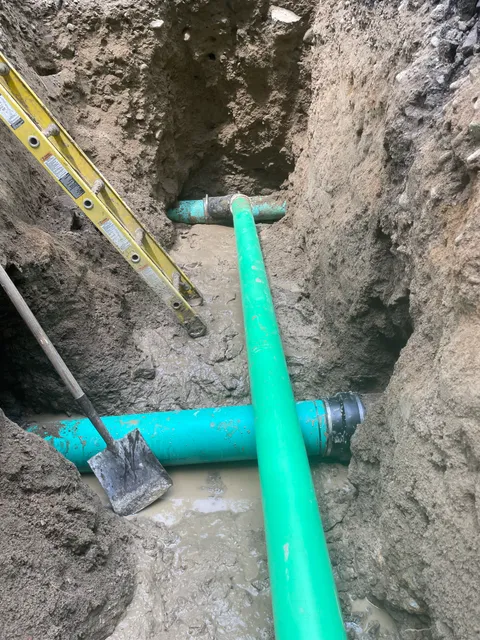 Complete site work and utility installation, including drainage, sewer, water lines, and electrical hookups for residential and commercial projects.