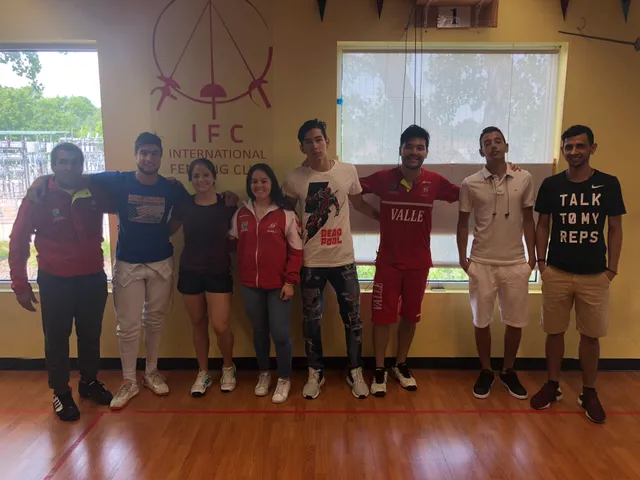International Fencing Club work photo