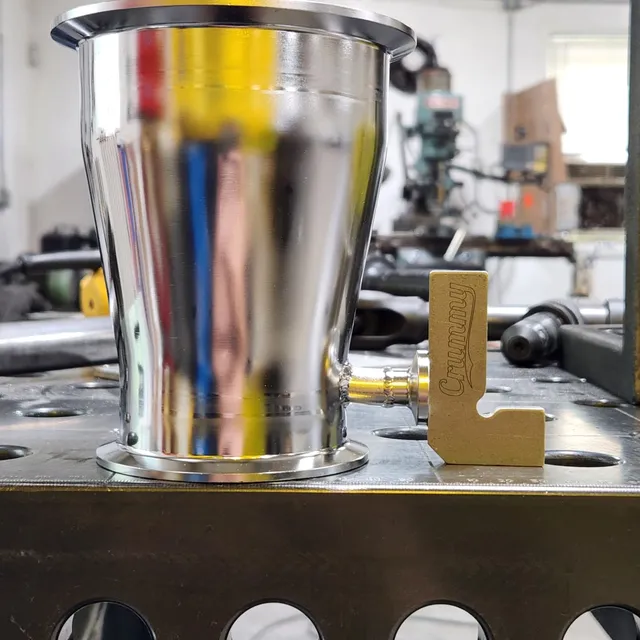 Team effort on these parts. These were extremely difficult to machine, weld and hold tolerance. Bill did an excellent job welding and knocked these out with #optimumresults and @johnsea with the perfect machining skills, we got the thumbs up from quality control to box them up and ship them to our customer! #optimum #stainless #gtaw #tig #weld #welding #madeinusa #madeinct #machining #machinist #cnc