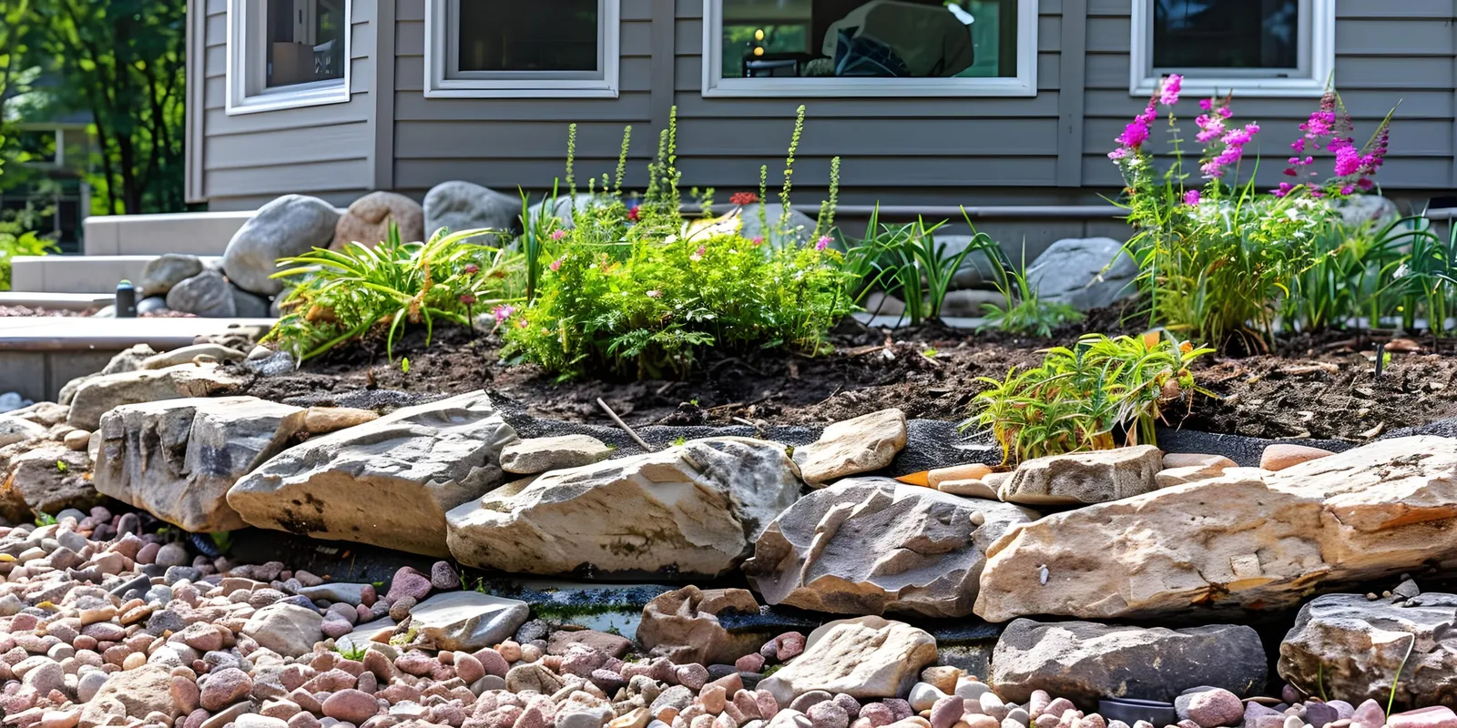 proper masonry drainage
