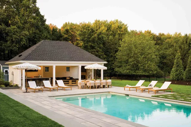 Luxury Pools By MF — Gunite Pools – Design, Build, Maintain work photo