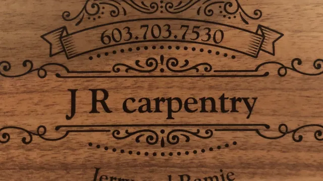 JR Carpentry logo