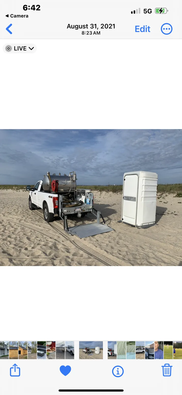 work photo from Google listing