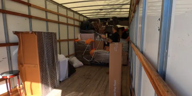 Loading up and moving out