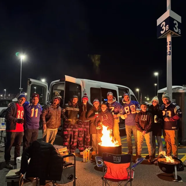 Rented a van an brought the crew for Monday night football! 🏈 Go Giants!! @jeffyoung9789 @erikamyoung @capt_jeff_viamari @vintage_and_young @magallagher12 @jgall52 @cdog2323 @greg2x_ @oobie @tylerdawgs2