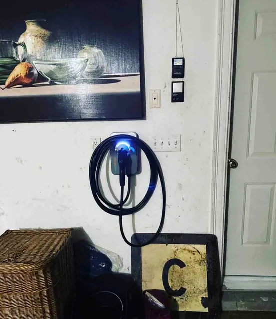 EV charger installation