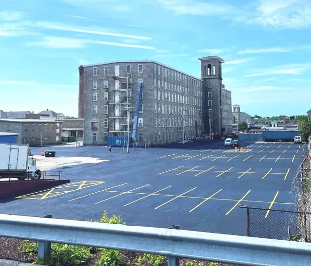 work photo from southshorepavementmarking.com