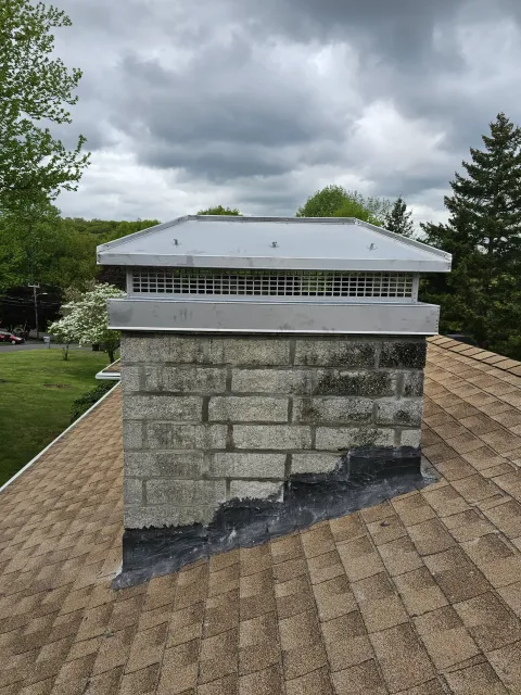 Central CT Chimney work photo
