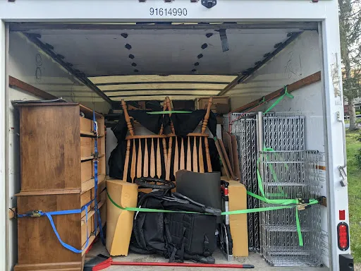BURLINGTON MOVING COMPANY work photo