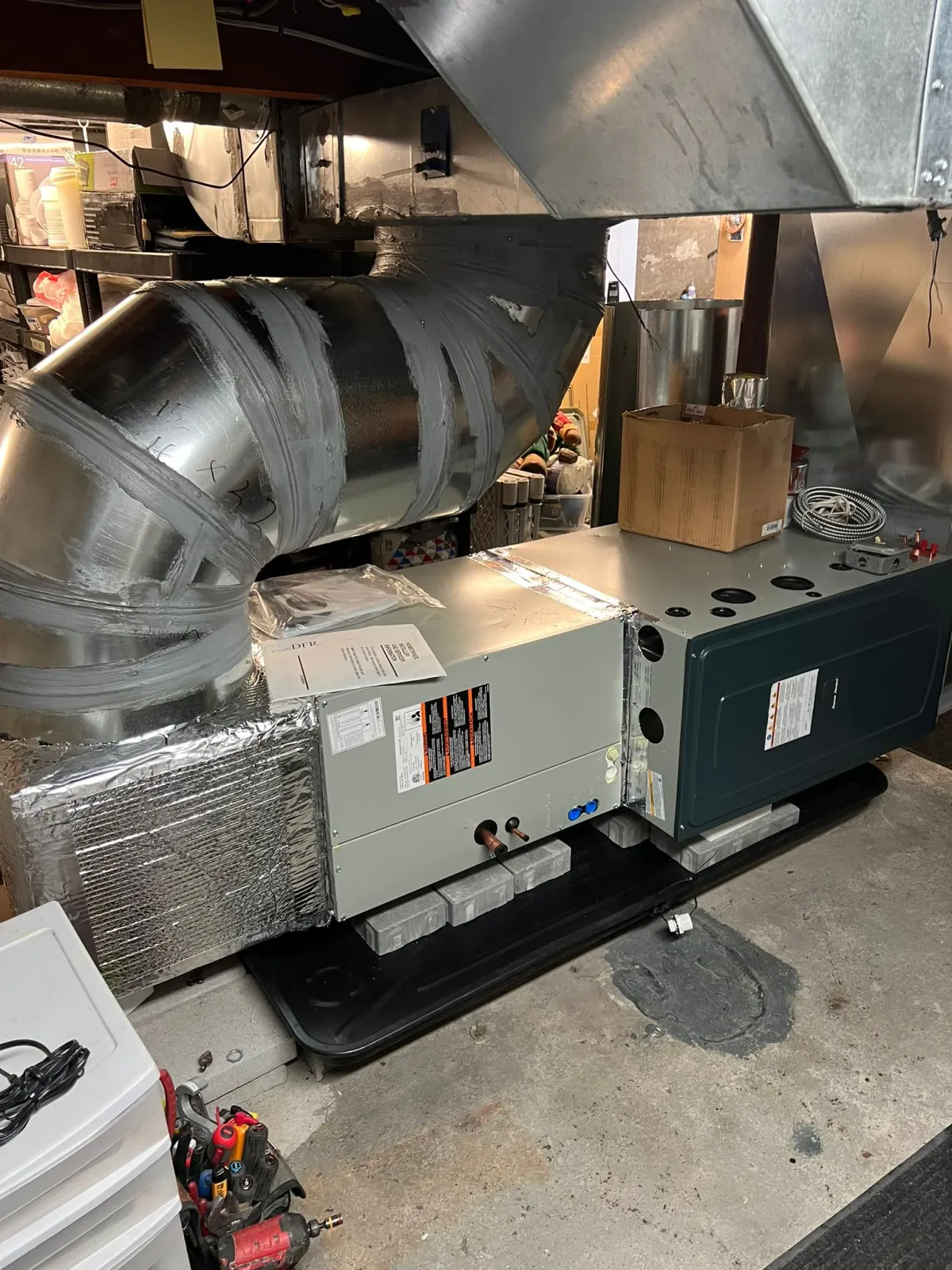 work photo from hvacstjoseph.com