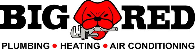 Big Red Plumbing Heating & AC logo