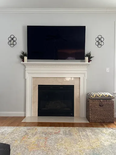 Topline TV Mounting and Home Theater Services work photo