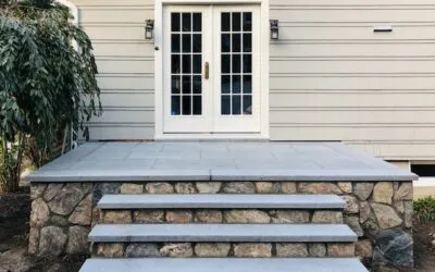 Front Entrance Stone Steps & Walkway Construction Contractors in Westport, CT