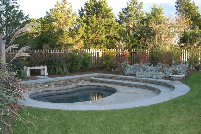 Completed landscape architecture project
