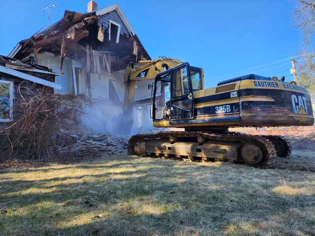 Gauthier Excavating work photo