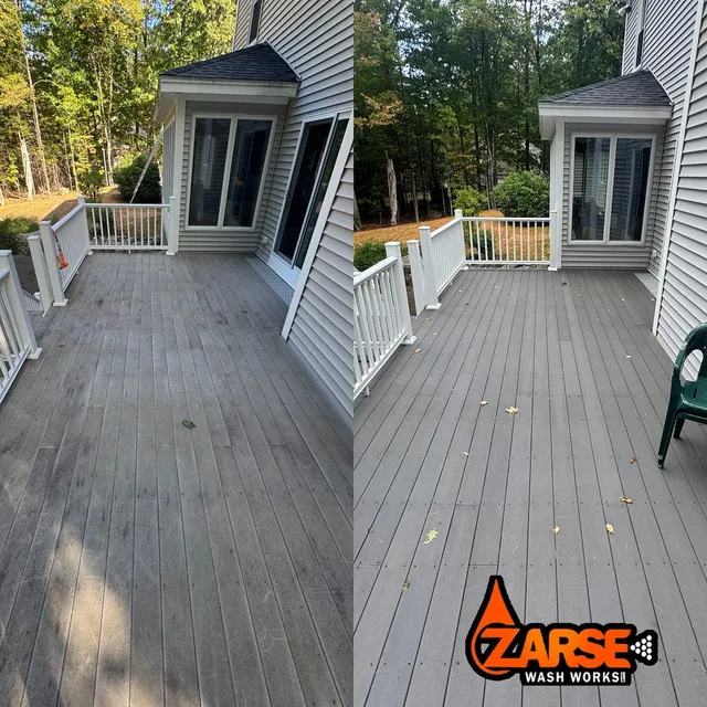Deck Cleaning Turns First-Time Wolfeboro, NH Client Into a Seasonal Regular