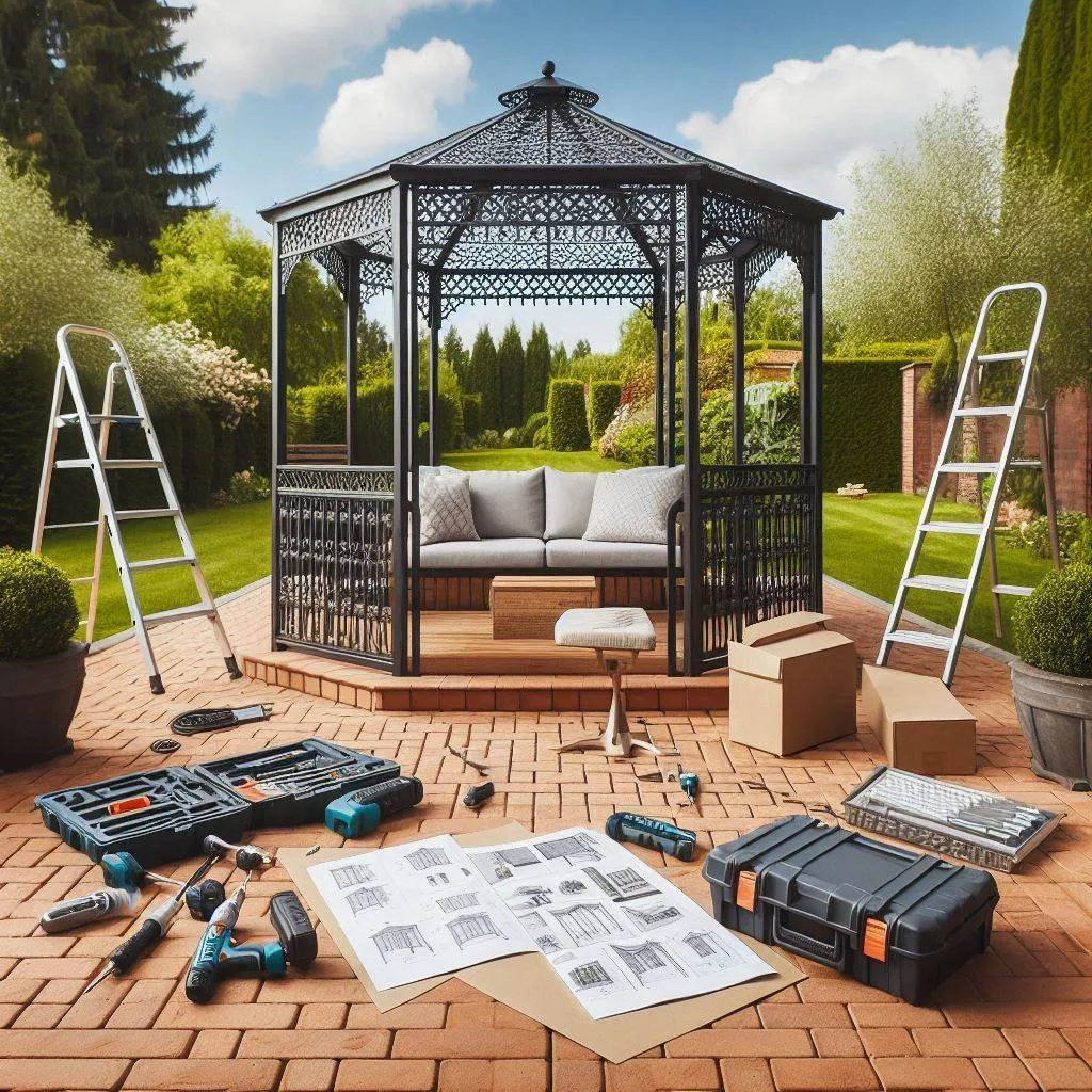 Gazebo assembly