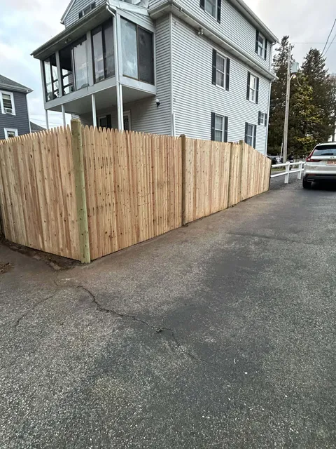 fencing contractor in lynn massachusetts finished project