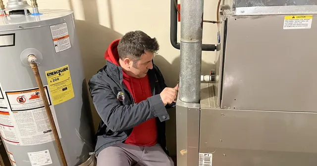 work photo from advancehvacservices.com