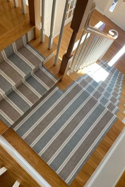stair runner installation Dedham mass
