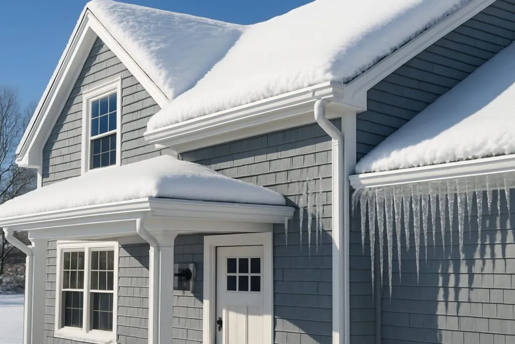 Ice Dam Prevention Massachusetts | Winter Gutter Protection