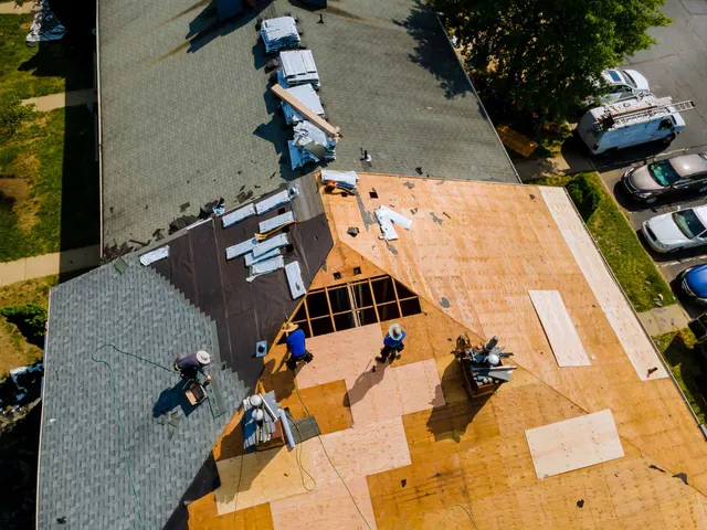 work photo from allforuroofing.com