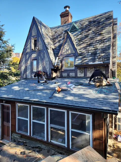 Roof smart home improvement & construction work photo