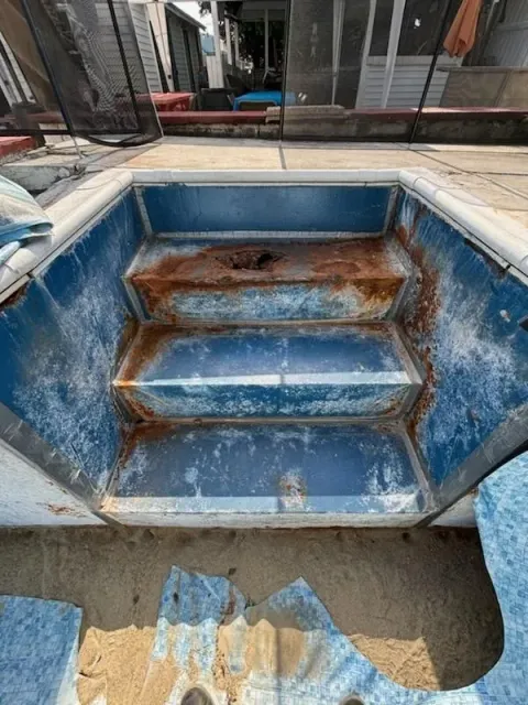 Transform your old vinyl pool into a stunning oasis with our expert renovations service. Enhance the beauty of your backyard and enjoy a refreshed swimming experience with our professional team. for Blue Max Pool Service Inc. in Framingham, MA