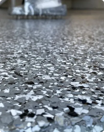 Color Flakes Epoxy Flooring