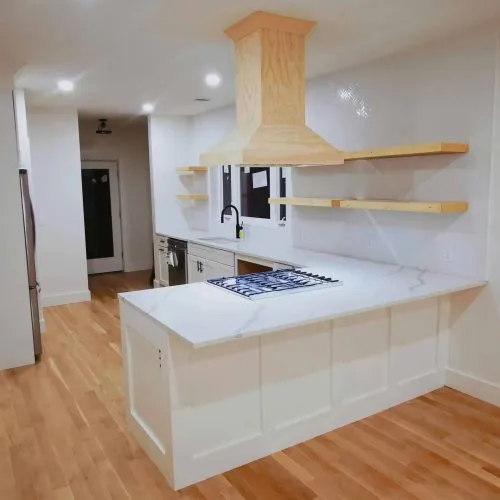 modern Edge Contracting kitchen addition