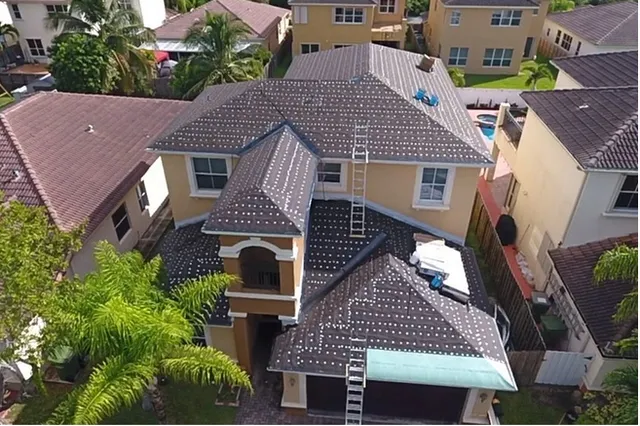 Glas J Roofing work photo