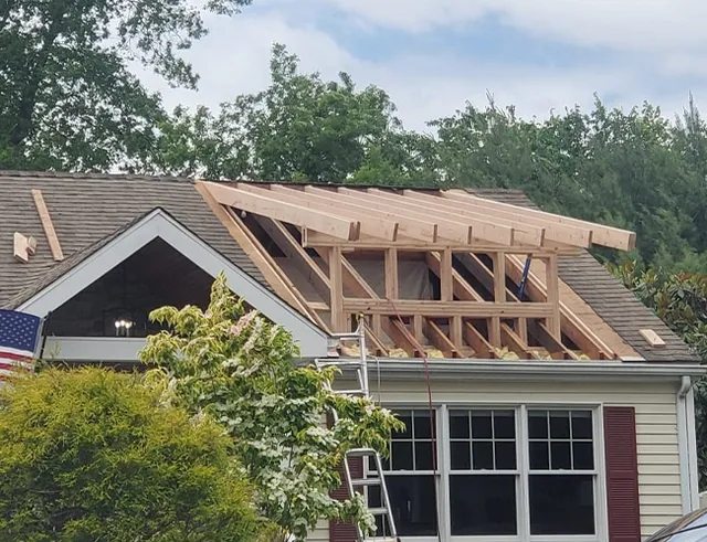 roof in the last stage