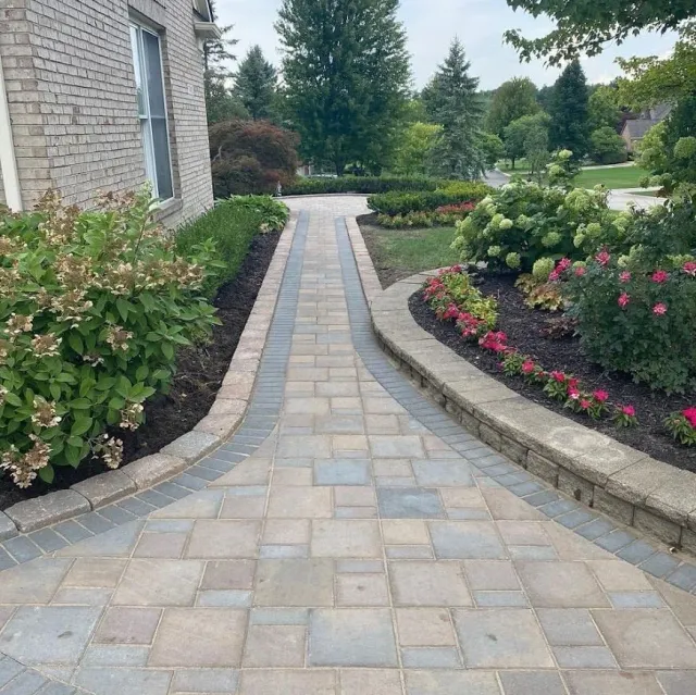 Paver walkway