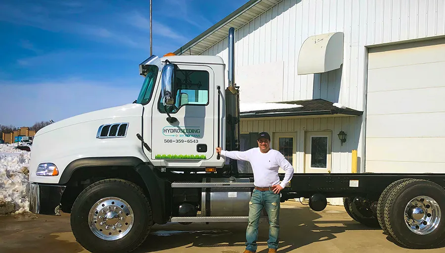 work photo from hydroseedingexpert.com