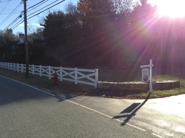 Vinyl Post and Rail Fence