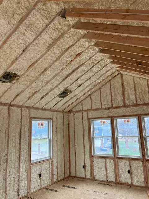 Green Apple Spray Foam work photo