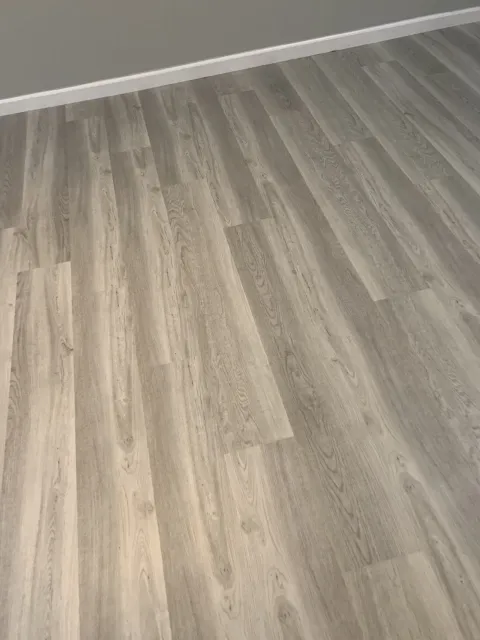 Luxury vinyl plank installed basement Trumble, CT