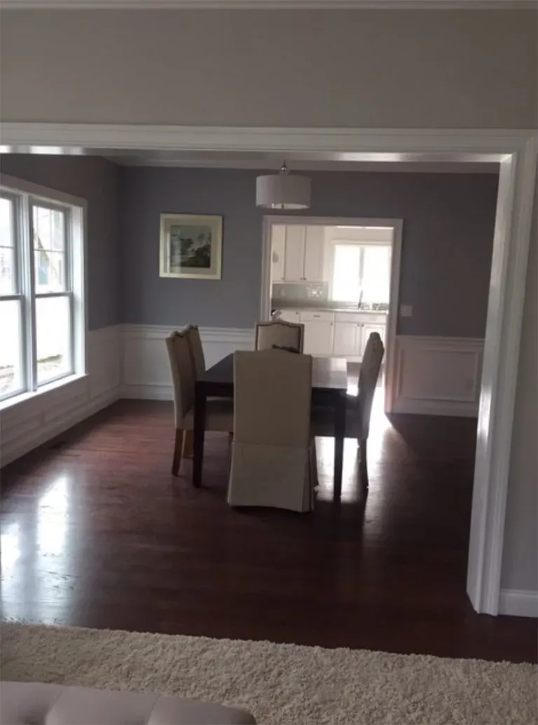Simple dining area