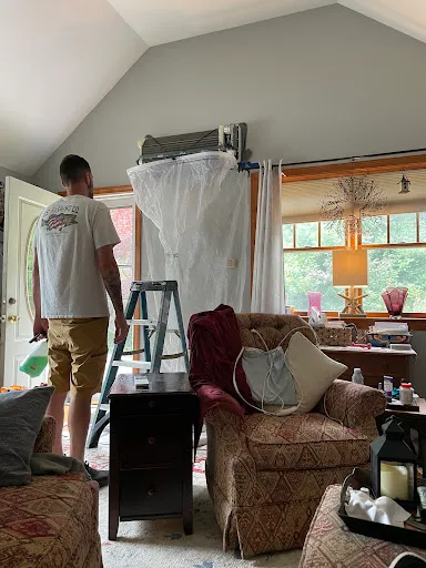 Cape Cod Mini Split Cleaning work photo